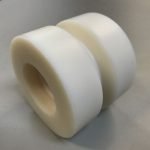 PA6 G loopwiel Nylon draaien - Bespex kunststof bewerking