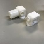 POM frezen POM klephuis - Bespex kunststof bewerking