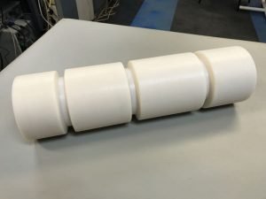 Nylon rol PA6G looprol - Bespex kunststof bewerking